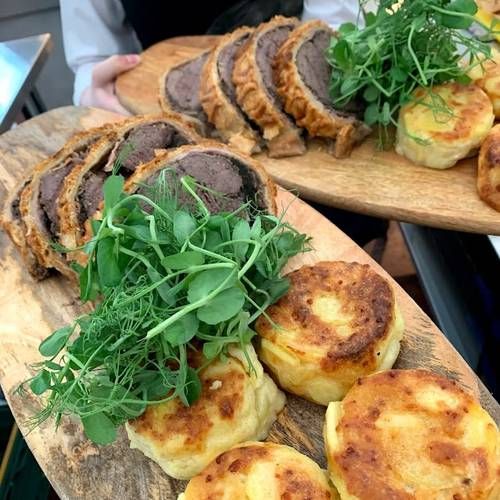 Beef Wellington & Dauphinoise platters